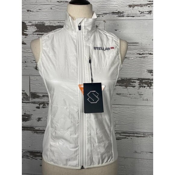 STELLAR EQUIPMENT W Stellar Hybrid Vest White, Small NWT - Picture 1 of 4